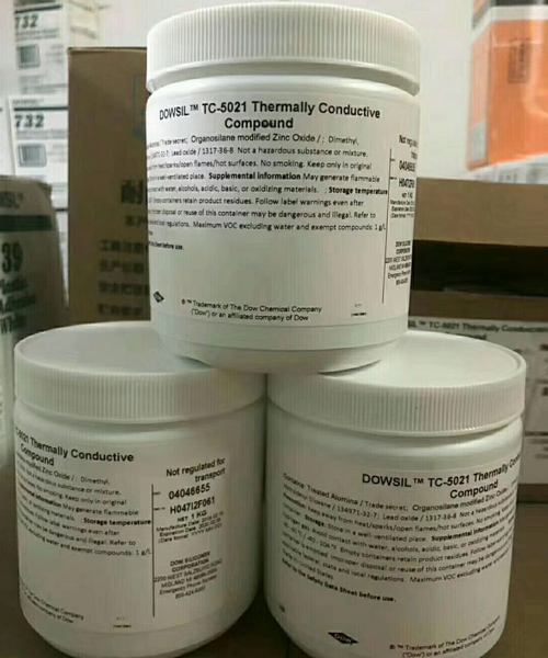 全網低價供應道康寧導熱膏TC-5021TC-5121原裝正品