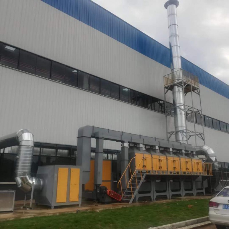 RCO催化燃燒廢氣處理環保設備工業廢氣凈化活性炭吸附脫附設備