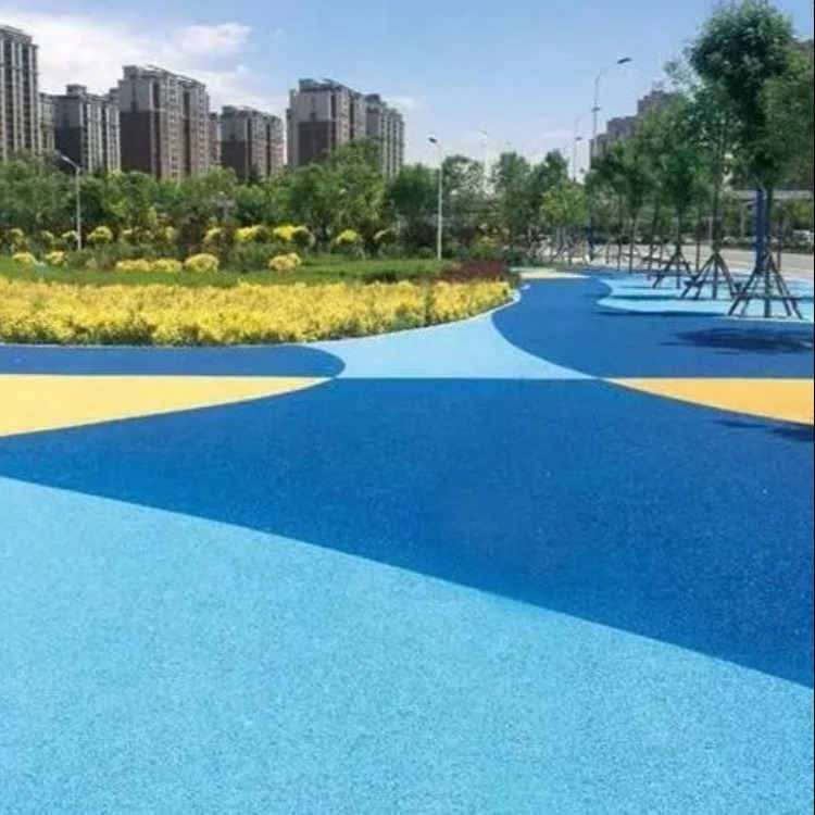 荊門市出售 透水地坪，藝術(shù)地坪，彩色透水混凝土，壓花路面