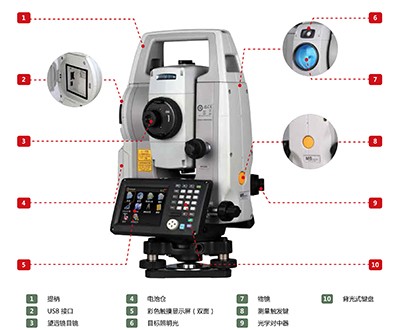 拓普康MS1005全站儀