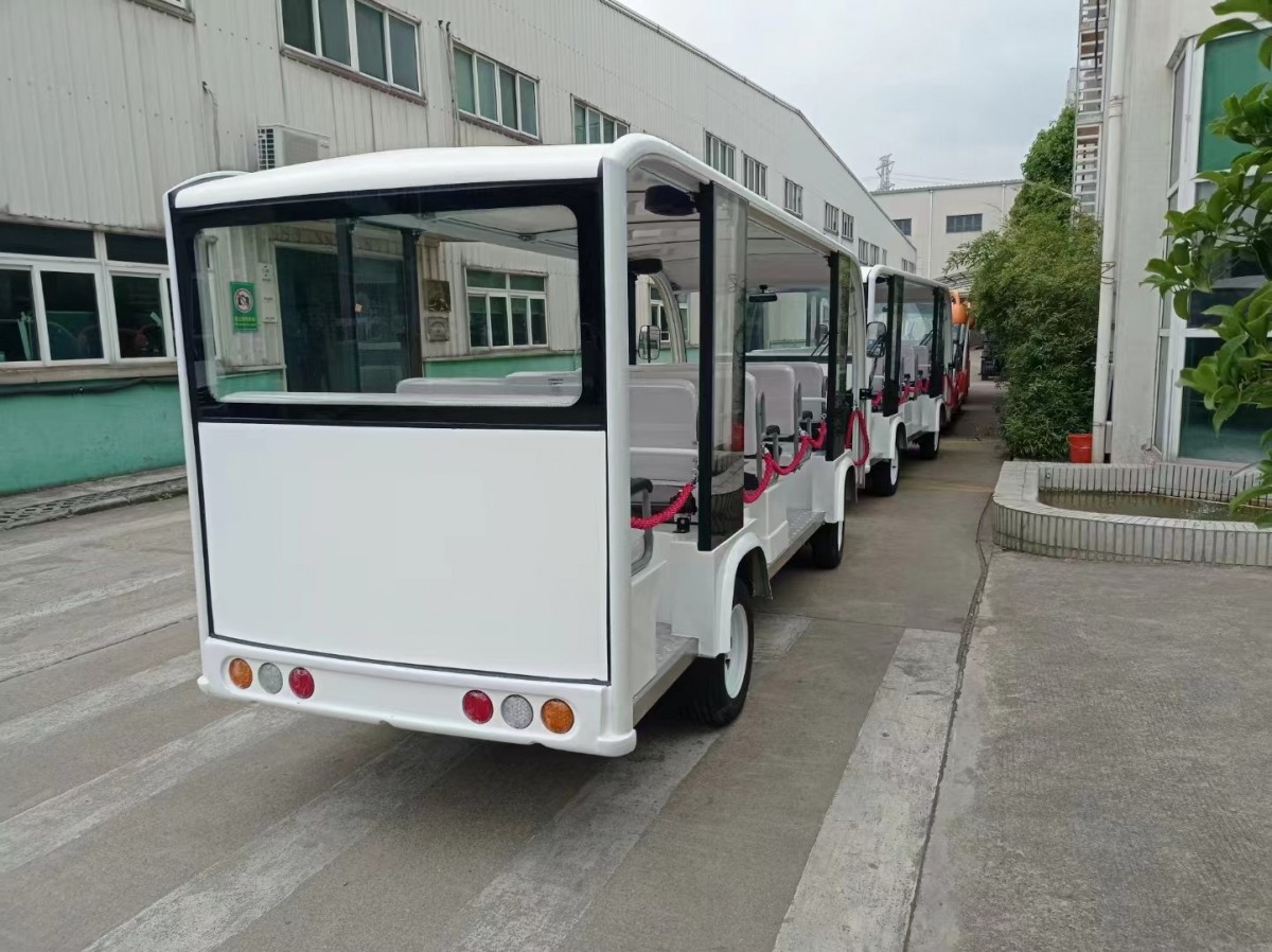 14座敞開式電動觀光車