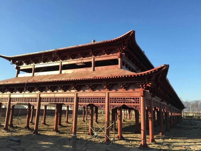 武漢市古建筑公司一級施工-武漢鋼結構仿古建筑-武漢仿古鋼結構